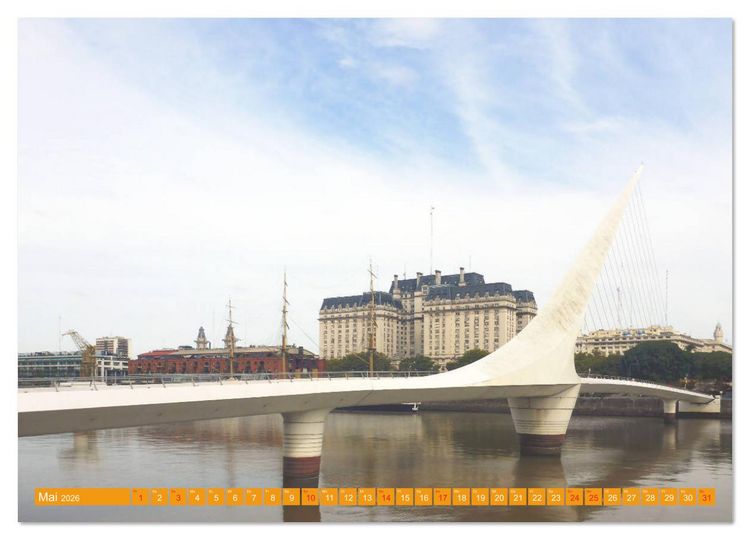 Produktbild: Buenos Aires - Moderne und Tradition (Wandkalender 2026 DIN A2 quer), CALVENDO Monatskalender