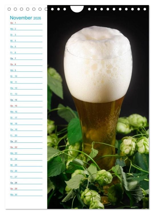 Produktbild: Bier (Wandkalender 2026 DIN A4 hoch), CALVENDO Monatskalender