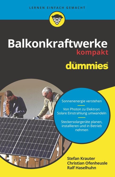 Bild vom Artikel Balkonkraftwerke kompakt für Dummies vom Autor Stefan Krauter