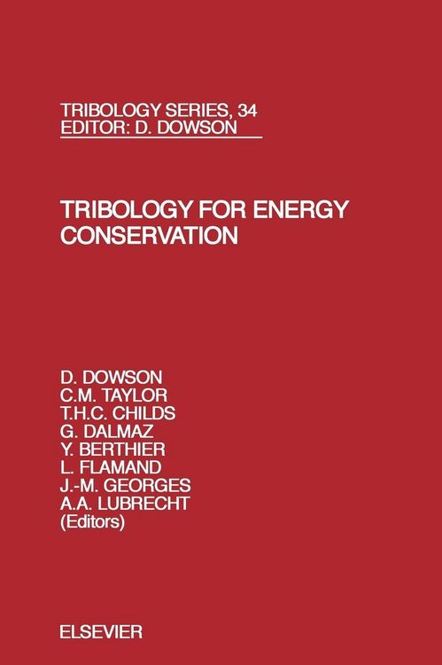 Produktbild: Tribology for Energy Conservation