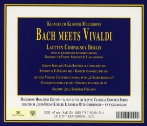 Produktbild: Bach meets Vivaldi