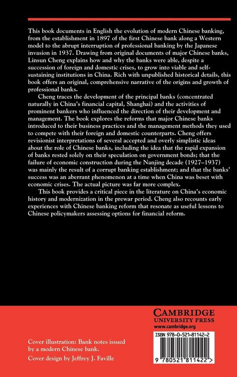 Produktbild: Banking in Modern China