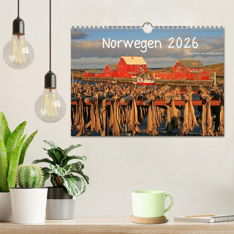 Produktbild: Norwegen 2026 (Wandkalender 2026 DIN A4 quer), CALVENDO Monatskalender
