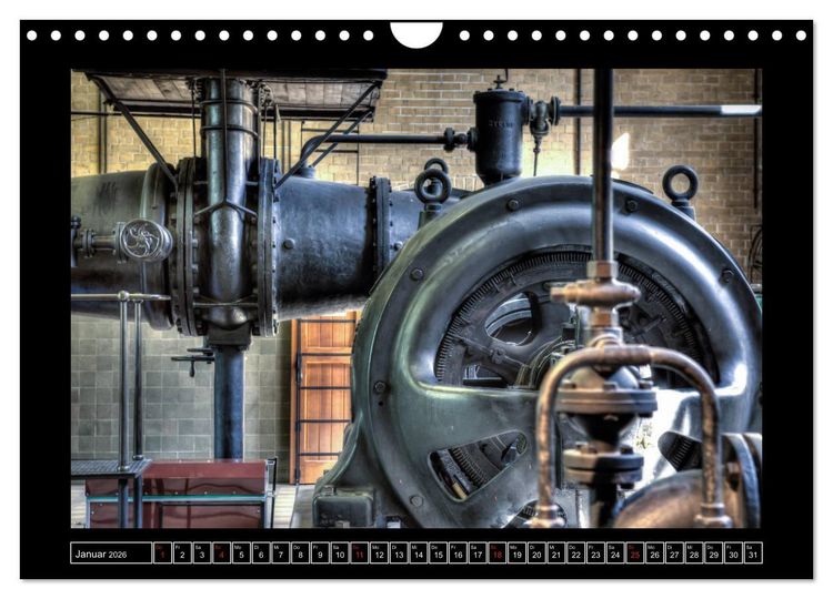 Produktbild: Rost - Quer durch's Ruhrgebiet (Wandkalender 2026 DIN A4 quer), CALVENDO Monatskalender