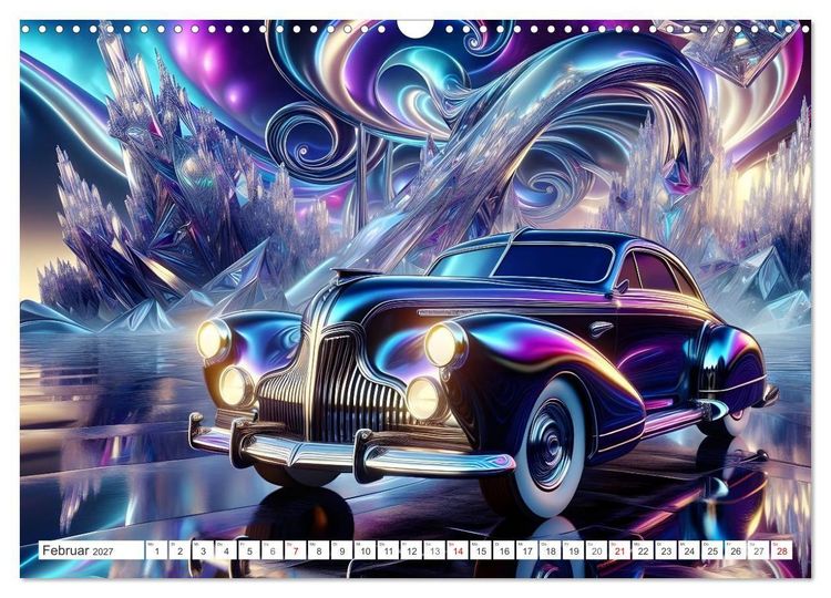 Produktbild: Magische Blechtr&auml;ume (Wandkalender 2027 DIN A3 quer), CALVENDO Monatskalender