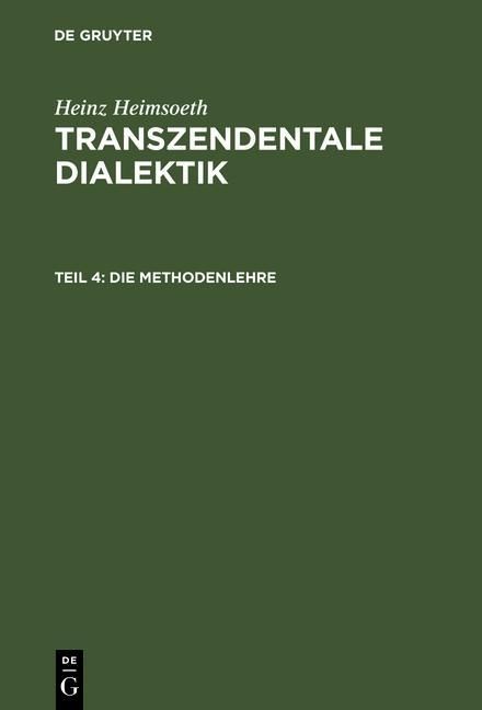 Produktbild: Die Methodenlehre