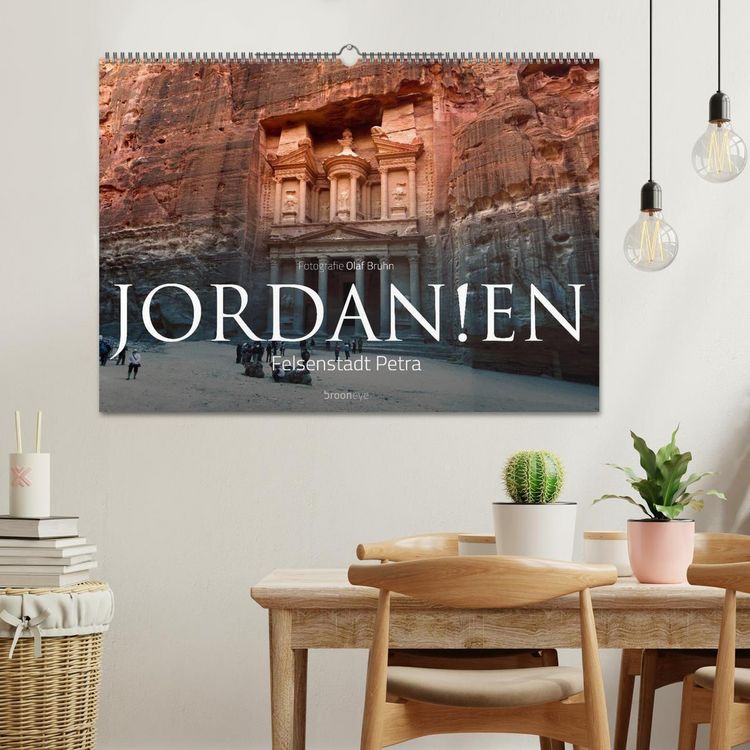 Produktbild: Jordanien &ndash; Felsenstadt Petra (Wandkalender 2026 DIN A2 quer), CALVENDO Monatskalender