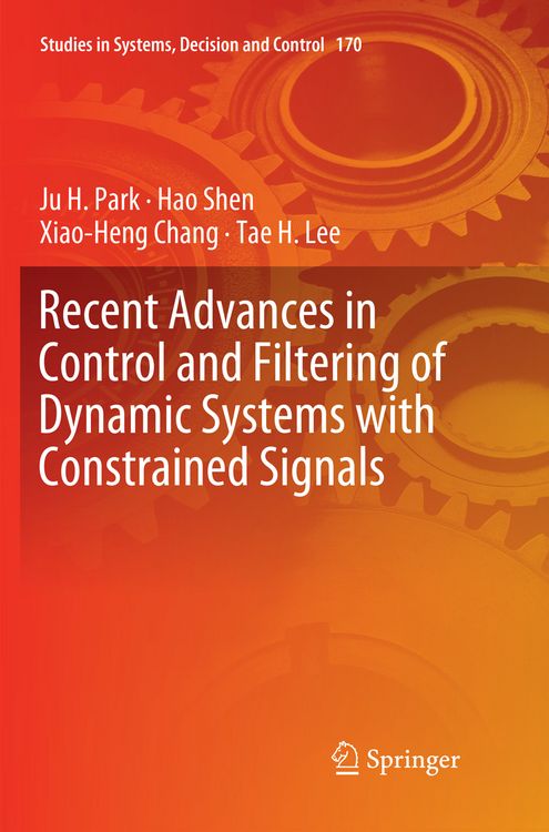 Produktbild: Recent Advances in Control and Filtering of Dynamic Systems with Constrained Signals