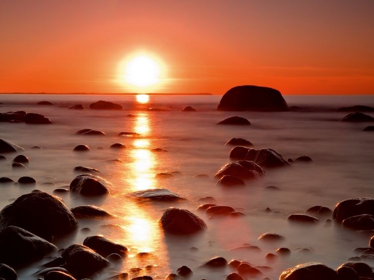 Produktbild: CALVENDO Puzzle Sonnenuntergang | 1000 Teile Lege-Gr&ouml;&szlig;e 64x48cm Foto-Puzzle f&uuml;r gl&uuml;ckliche Stunden