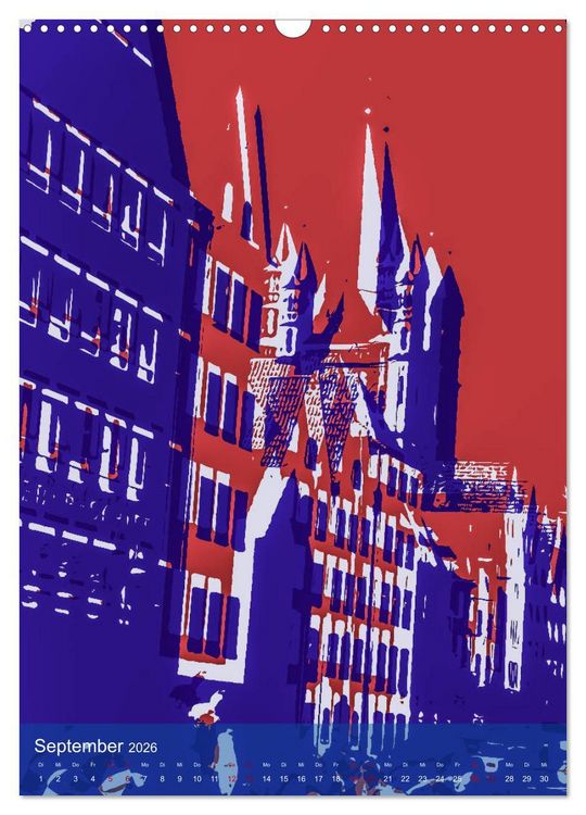Produktbild: Pop-Artiges K&ouml;ln (Wandkalender 2026 DIN A3 hoch), CALVENDO Monatskalender