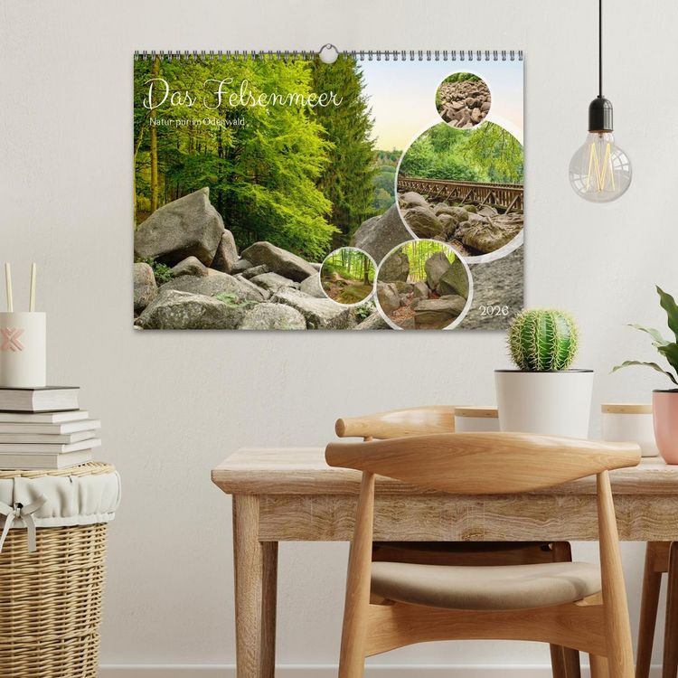 Produktbild: Das Felsenmeer - Natur pur im Odenwald (Wandkalender 2026 DIN A3 quer), CALVENDO Monatskalender