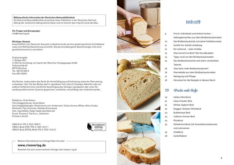 Produktbild: Brotbackautomat &ndash; Das Rezeptbuch