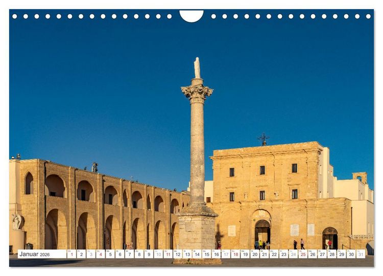 Produktbild: Italien - Apulien (Wandkalender 2026 DIN A4 quer), CALVENDO Monatskalender