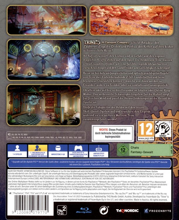 Produktbild: Trine 5 - A Clockwork Conspiracy