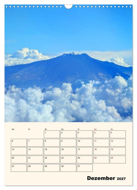 Produktbild: Taormina - &Auml;tna, Meer und antike Steine (Wandkalender 2027 DIN A3 hoch), CALVENDO Monatskalender