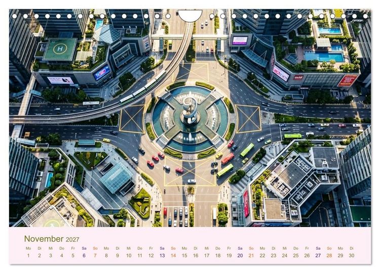 Produktbild: Roundabouts - Kreisverkehre (Wandkalender 2027 DIN A4 quer), CALVENDO Monatskalender