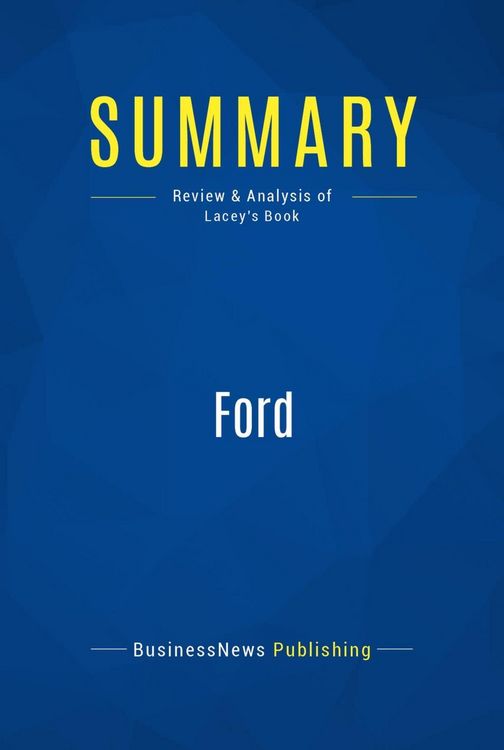 Produktbild: Summary: Ford
