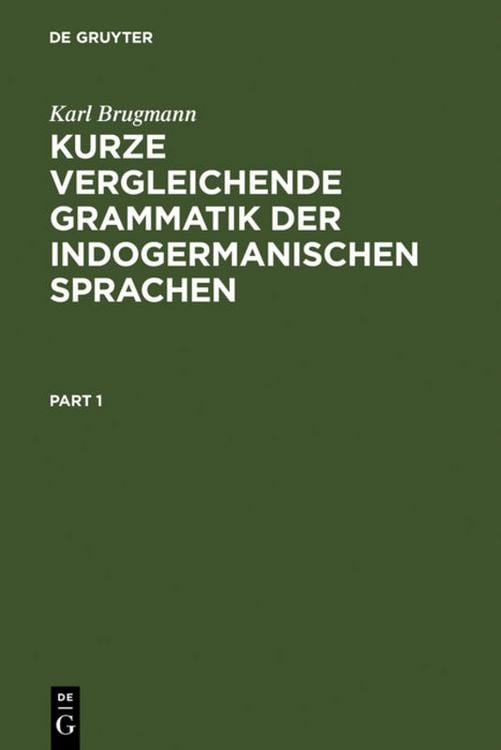 Produktbild: Kurze vergleichende Grammatik der indogermanischen Sprachen
