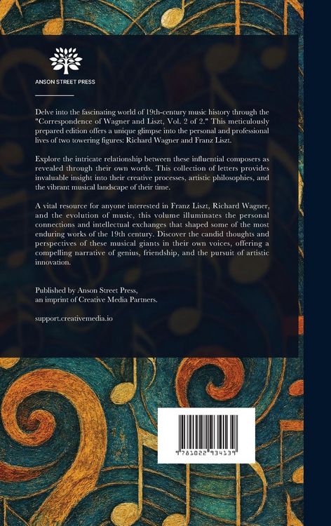 Produktbild: Correspondence of Wagner and Liszt