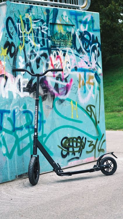 Produktbild: SIX DEGREES Alu Scooter All Terrain schw