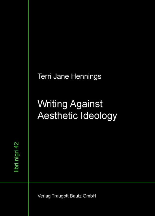 Produktbild: Writing Against Aesthetic Ideology