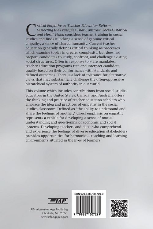 Produktbild: Critical Empathy as Teacher Education Reform