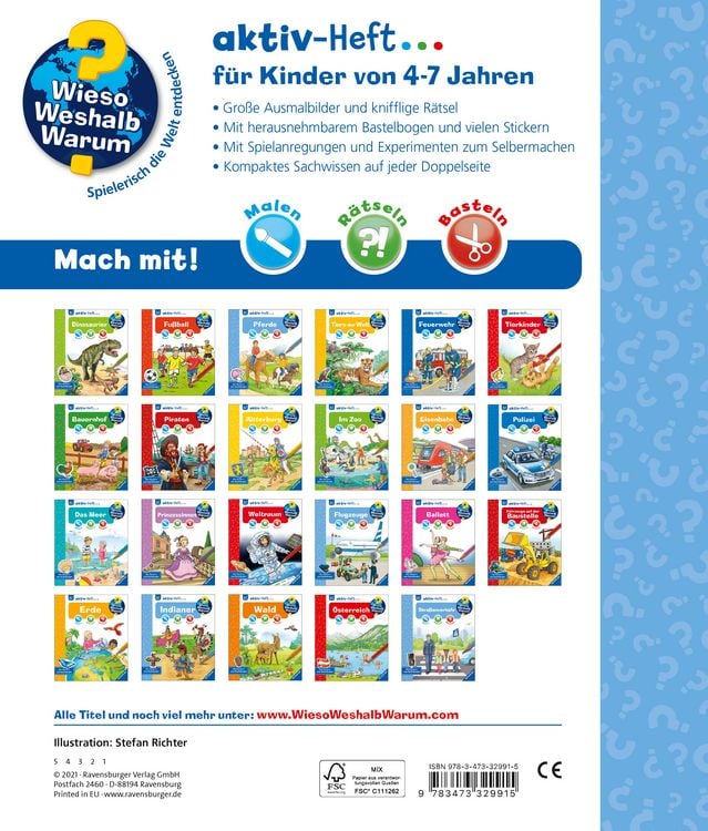 Produktbild: Wieso? Weshalb? Warum? aktiv-Heft - Straßenverkehr