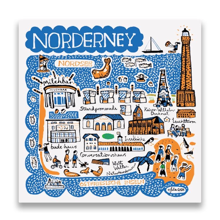 Bild vom Artikel Kühlschrankmagnet "Norderney" vom Autor 