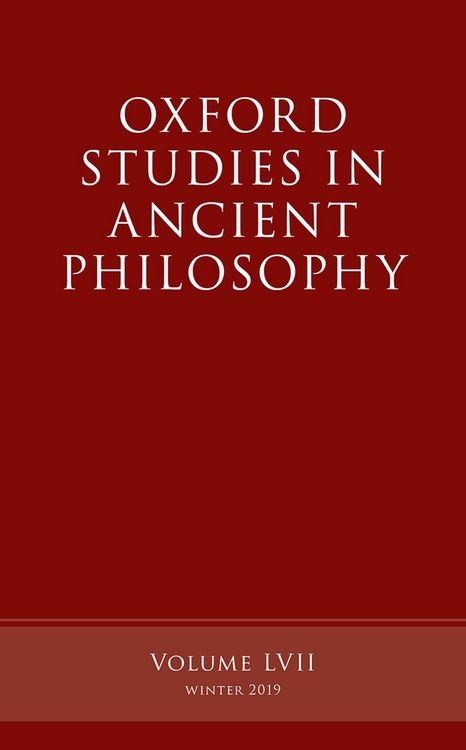 Produktbild: Oxford Studies in Ancient Philosophy, Volume 57
