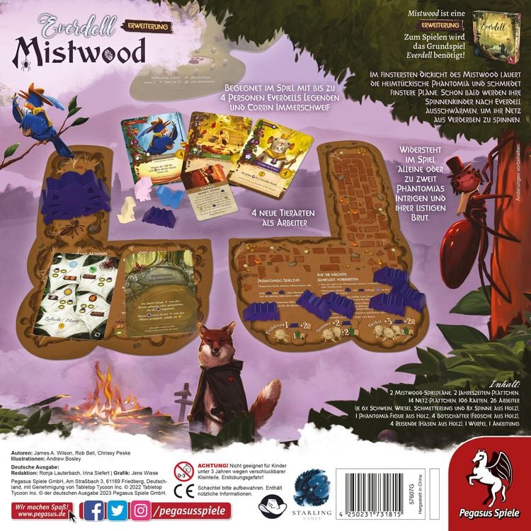Produktbild: Everdell: Mistwood [Erweiterung]