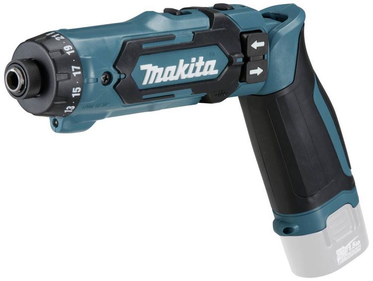 Produktbild: Makita DF012DZ DF012DZ Akku-Knickschrauber 7.2 V
