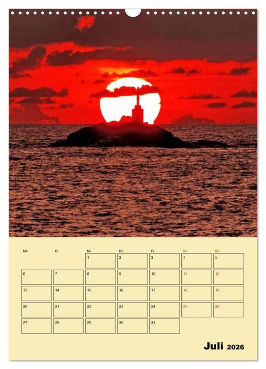 Produktbild: S&uuml;dthailand (Wandkalender 2026 DIN A3 hoch), CALVENDO Monatskalender