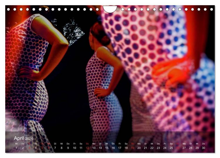 Produktbild: Flamenco - Tanz der Leidenschaft (Wandkalender 2026 DIN A4 quer), CALVENDO Monatskalender