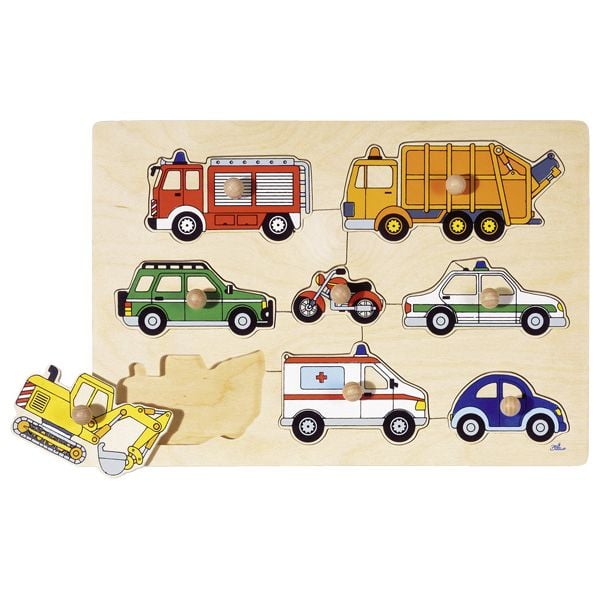 Produktbild: Steckpuzzle Verkehrsmittel