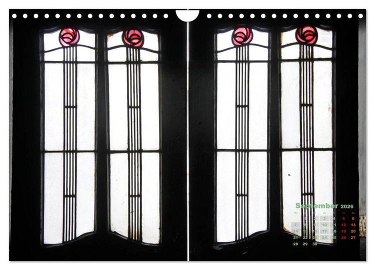 Produktbild: ArtDeco by Charles Rennie Mackintosh (Wandkalender 2026 DIN A4 quer), CALVENDO Monatskalender