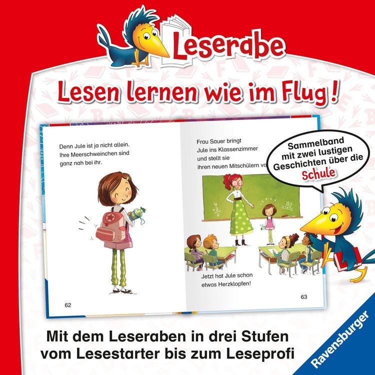 Produktbild: Leserabe Sonderausgaben - Schulabenteuer zum Lesenlernen