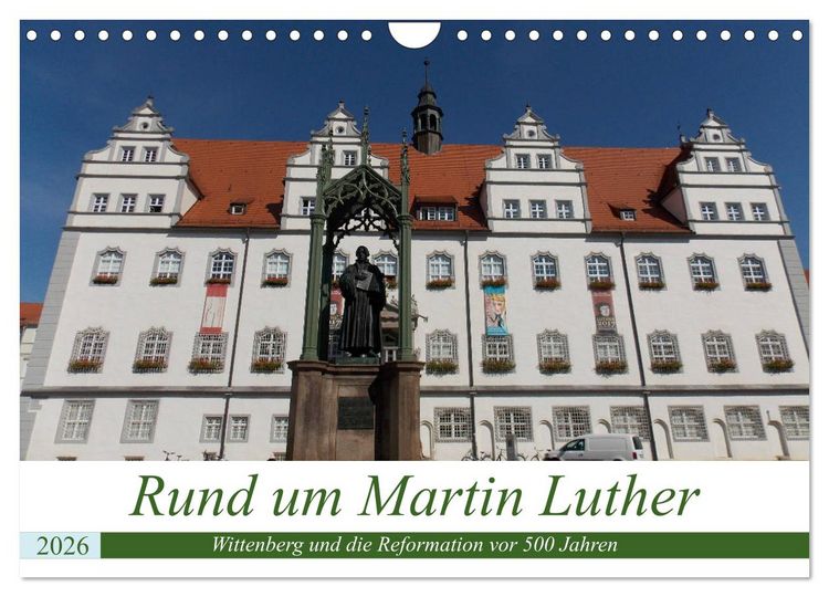 Produktbild: Rund um Martin Luther (Wandkalender 2026 DIN A4 quer), CALVENDO Monatskalender