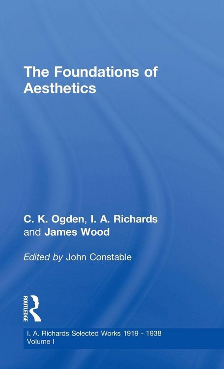 Produktbild: Foundations Aesthetics V 1