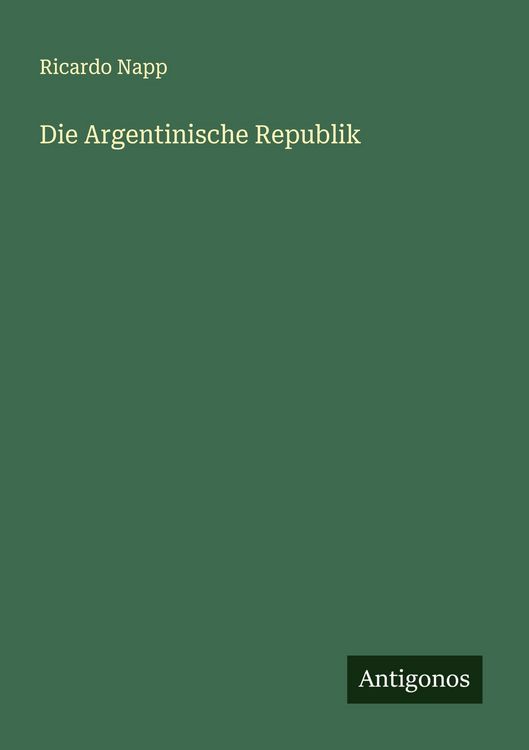 Produktbild: Die Argentinische Republik
