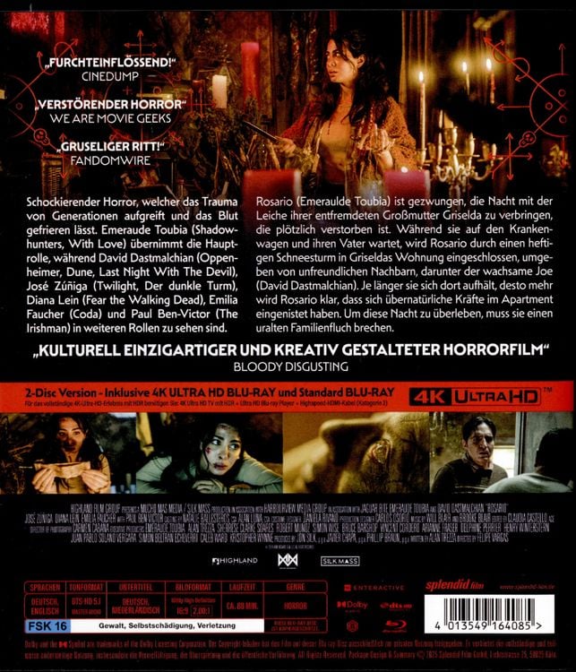 Produktbild: Rosario LTD. - 4K HDR 2-Disc Limited Edition LTD. (4K Ultra HD) (+ Blu-ray)