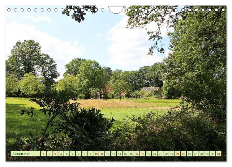 Produktbild: In Apen und umzu (Wandkalender 2026 DIN A4 quer), CALVENDO Monatskalender