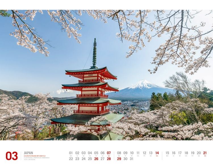 Produktbild: Japan Kalender 2027 | Unterwegs zwischen Tempeln und Schreinen