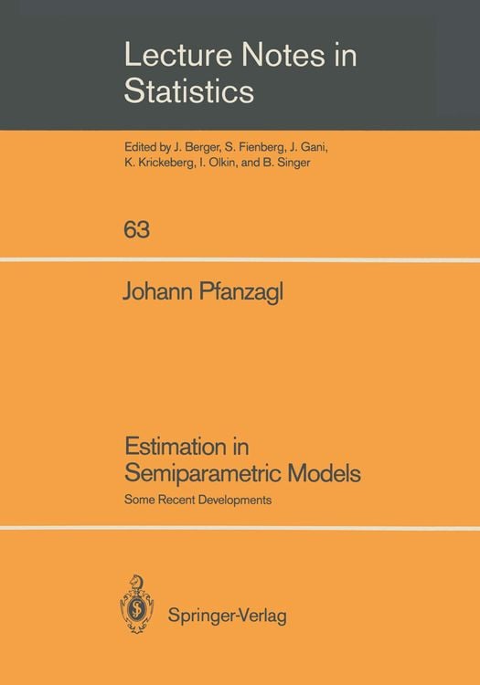Produktbild: Estimation in Semiparametric Models
