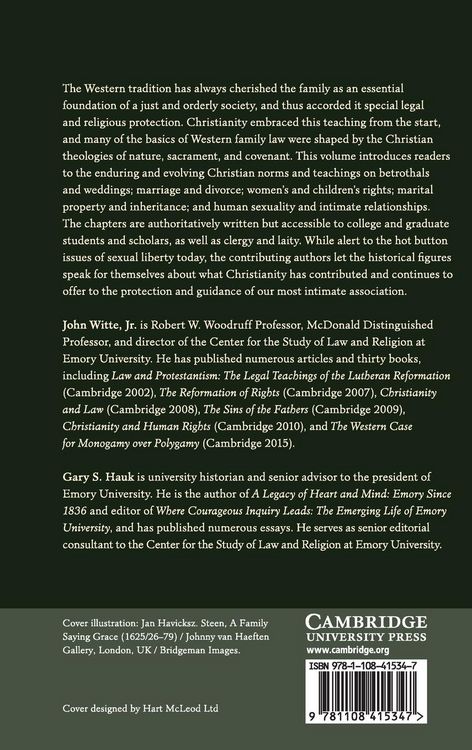 Produktbild: Christianity and Family Law