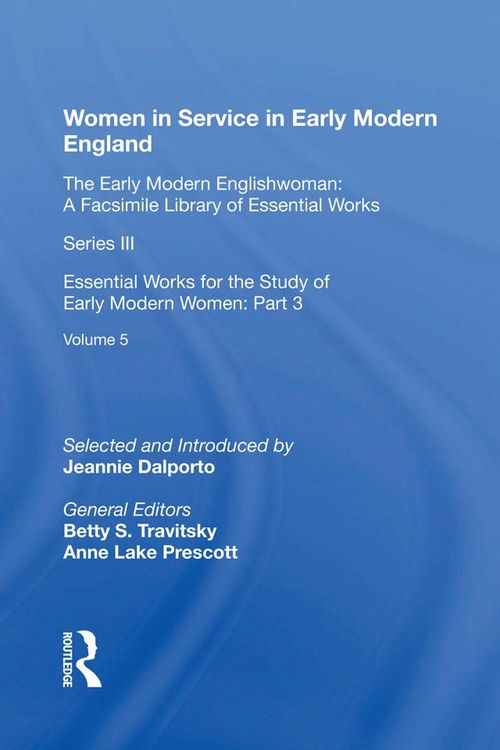 Produktbild: Women in Service in Early Modern England