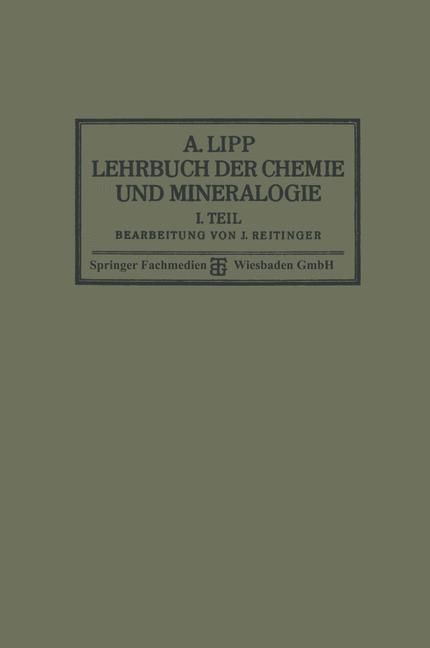 Produktbild: Lehrbuch der Chemie und Mineralogie