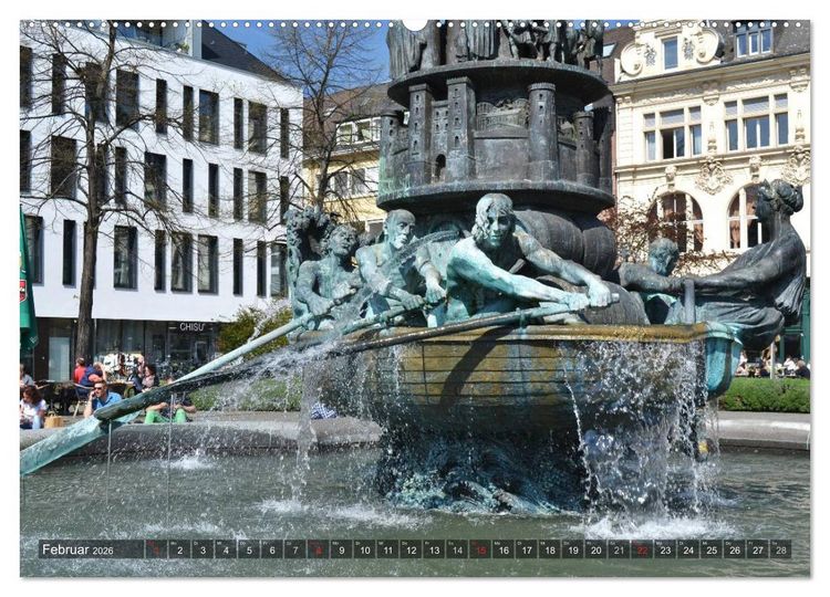 Produktbild: Koblenz Die Stadt am Deutschen Eck (Wandkalender 2026 DIN A2 quer), CALVENDO Monatskalender