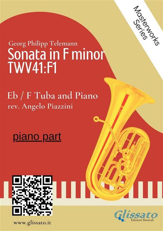Produktbild: (piano part) Sonata in F minor- Eb/F Tuba and Piano