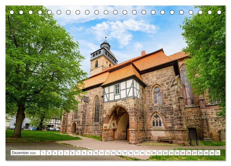 Produktbild: Witzenhausen Impressionen (Tischkalender 2026 DIN A5 quer), CALVENDO Monatskalender