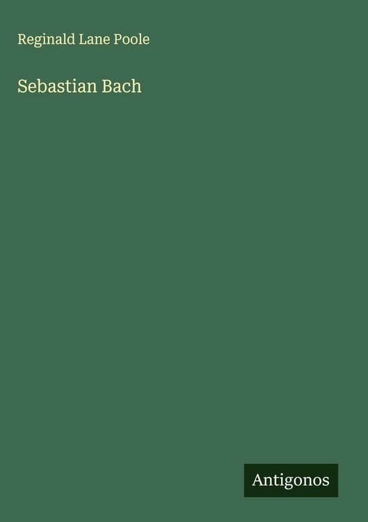 Produktbild: Sebastian Bach
